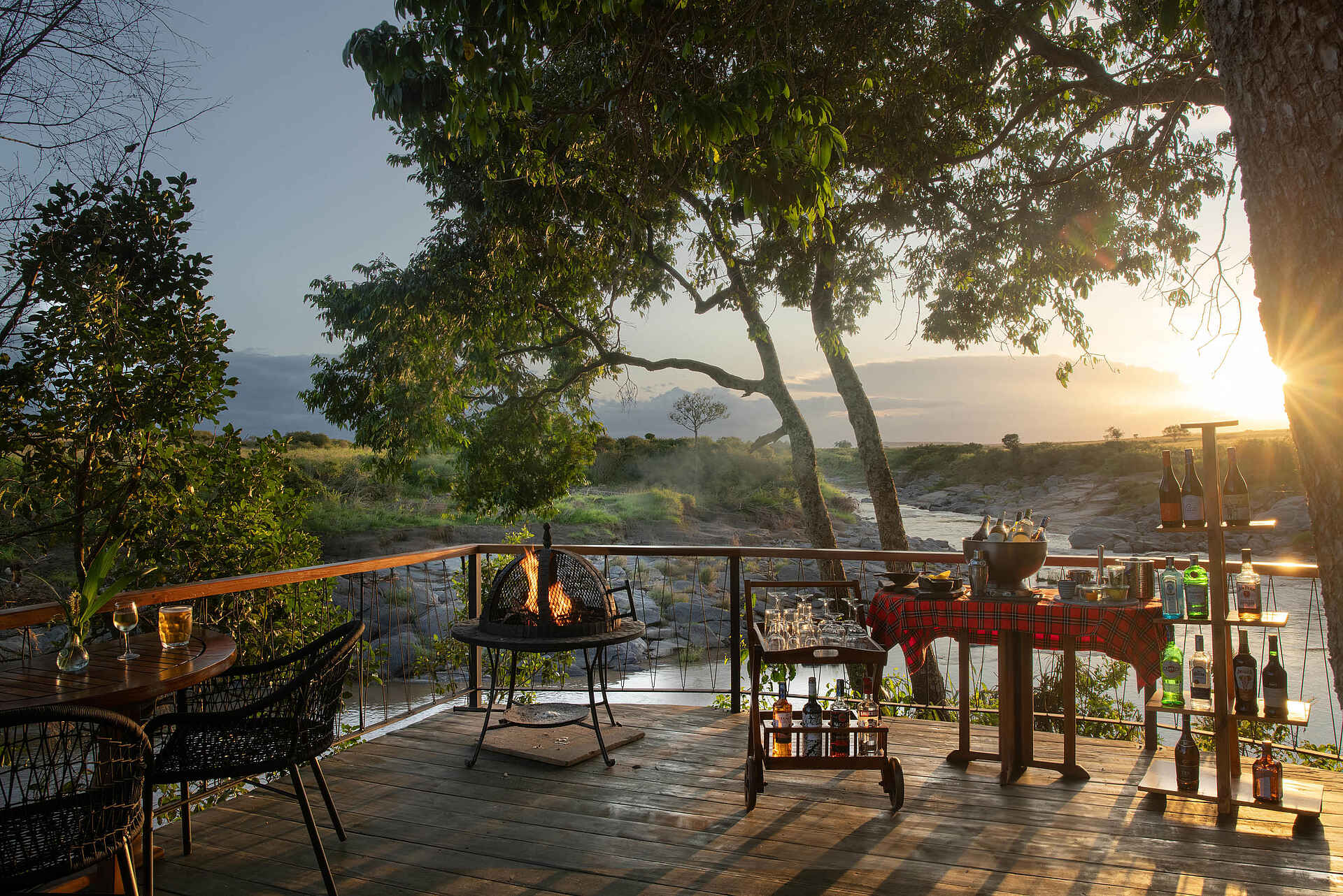 Rekero Camp: Sundowner