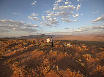 Kwessi Dunes Lodge: Sundowners