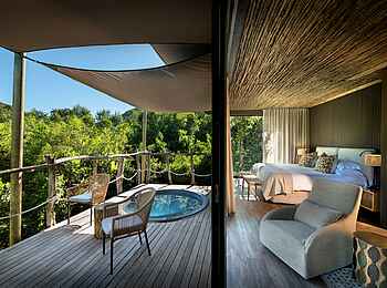 Bayethe Lodge: Ein privater Plunge Pool Bayethe Lodge: Ein privater Plunge Pool