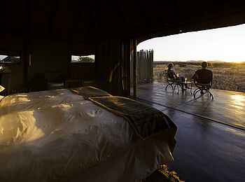 Doro Nawas: Blick aus dem Gästechalet heraus