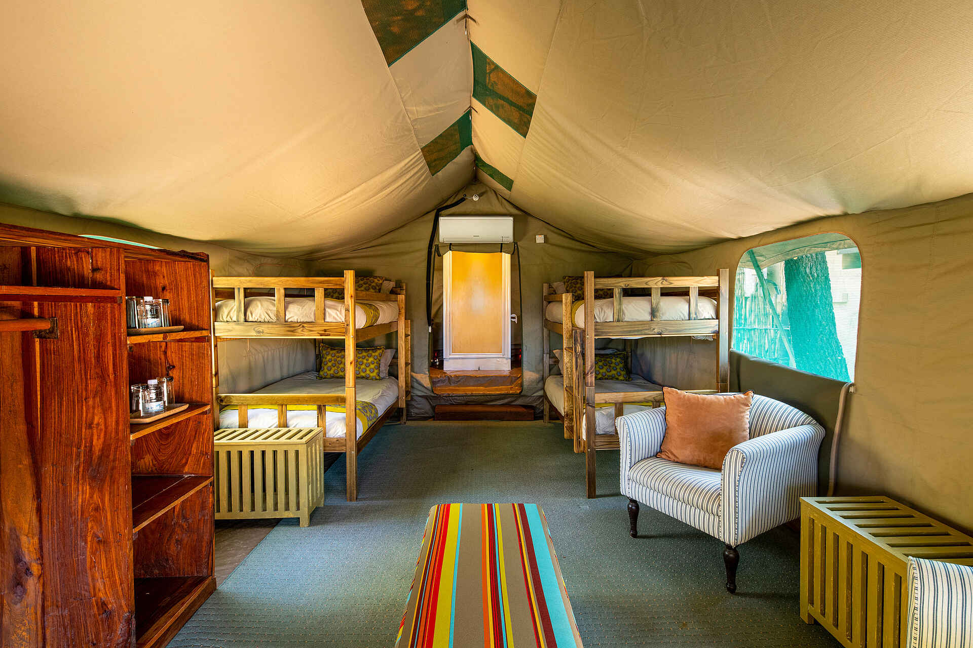 Ichingo Chobe River Lodge: Familienzelt Ichingo Chobe River Lodge: Familienzelt