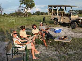 Lianshulu Lodge: Sundowner Lianshulu Lodge: Sundowner