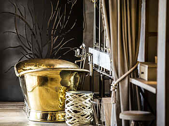 Little Mombo Camp: Suite Badewanne