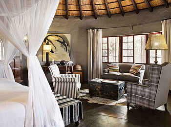 Motswari Game Lodge: Private Lounge