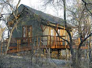 Mushara Outpost: Aufgang und private Veranda