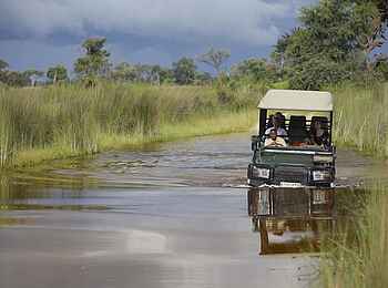 Nxabega Okavango Tented Camp: Im Wasser unterwegs