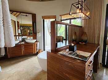 Simbavati Camp George: Das Badezimmer Simbavati Camp George: Das Badezimmer