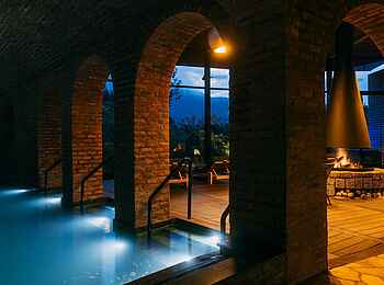 Bisate Lodge: Der Pool