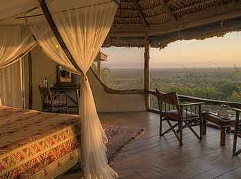 Elsa's Kopje: Honeymoon Suite Bett Elsa's Kopje: Honeymoon Suite Bett