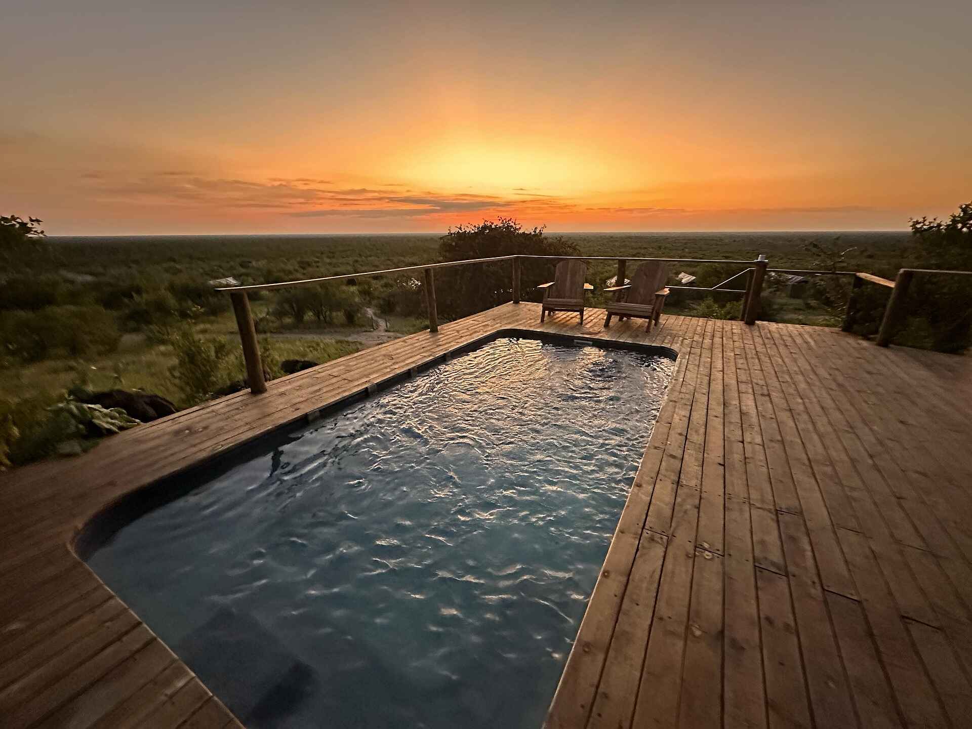 Great Tsau Hill Camp: Am Pool