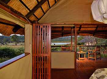 Ivory Lodge: Presidental Suite Terrasse Ivory Lodge: Presidental Suite Terrasse