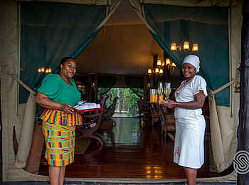 Kirawira Serena Camp: Willkommen