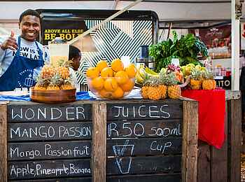 La Clé Lodge: Auf dem Markt La Clé Lodge: Auf dem Markt