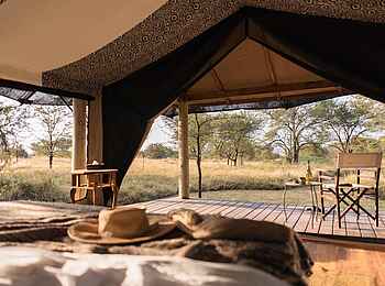 Serian´s Lamai Camp: Gästezelt Terrasse