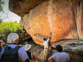 Simbavati Cederberg Ridge Lodge: Felsenmalereien Simbavati Cederberg Ridge Lodge: Felsenmalereien