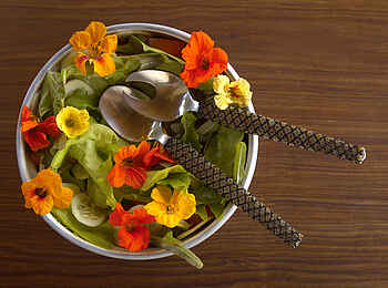 Tafika Camp: Frischer Salat