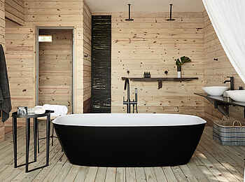 Victoria Falls River Lodge - Island Treehouse Suites: Badezimmer des Starbed Treehouse Victoria Falls River Lodge - Island Treehouse Suites: Badezimmer des Starbed Treehouse