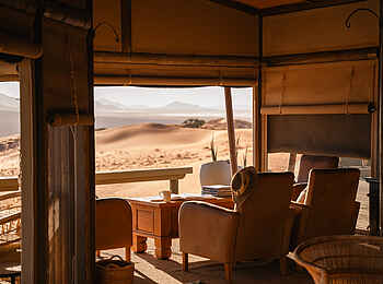 Wolwedans Desert Lodge: Ausblick Wolwedans Desert Lodge: Ausblick