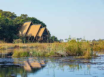 Selinda Camp: Wasserlandschaft