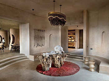 andBeyond Suyian Lodge: Die elegante Lobby andBeyond Suyian Lodge: Die elegante Lobby