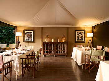 Governors' Il Moran Camp: Restaurant