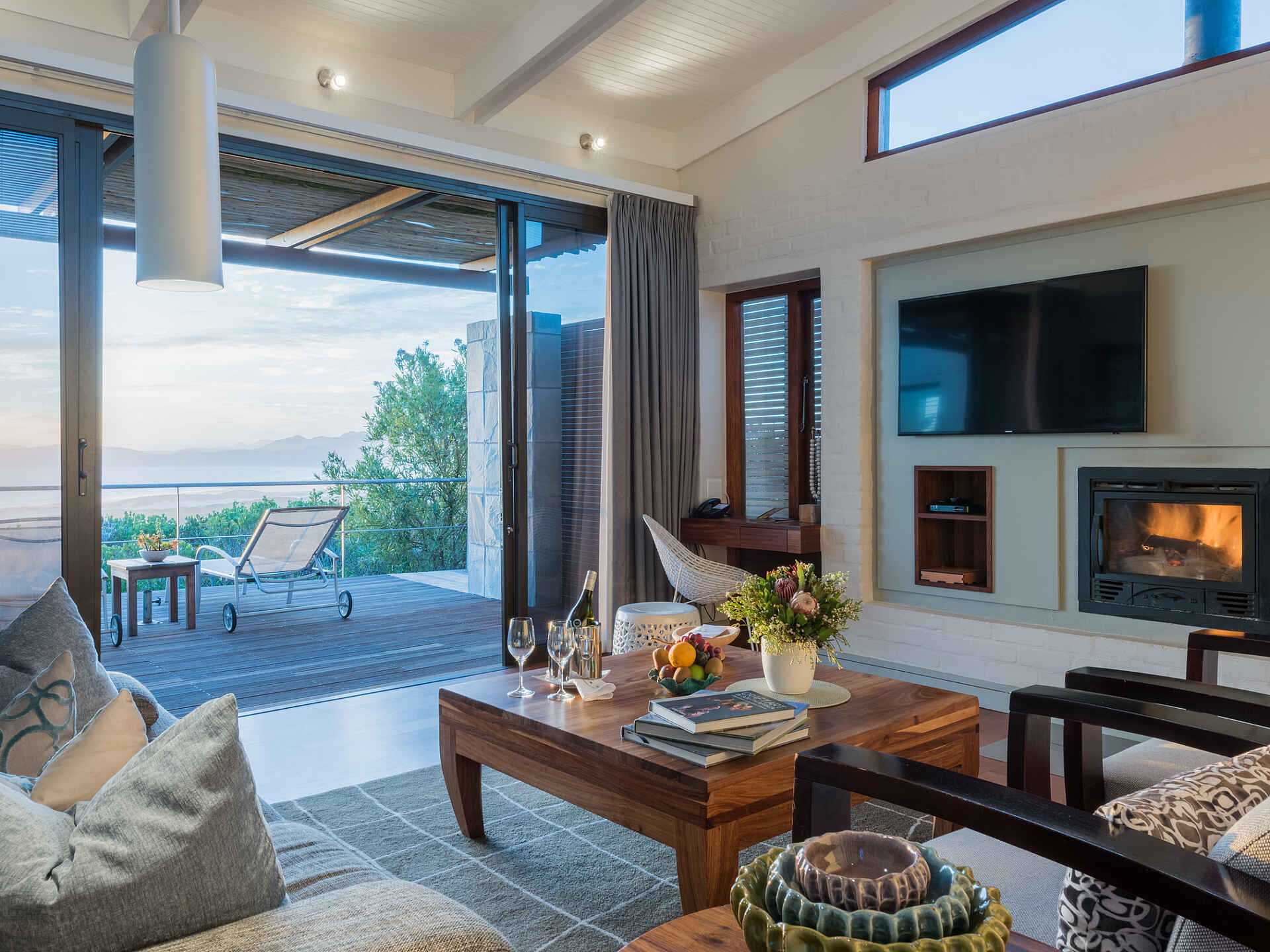 Grootbos Forest Lodge: Wohnzimmer