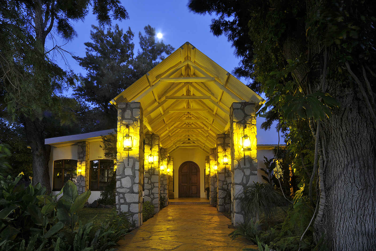 Kalahari Farmhouse: Haupteingang Kalahari Farmhouse: Haupteingang