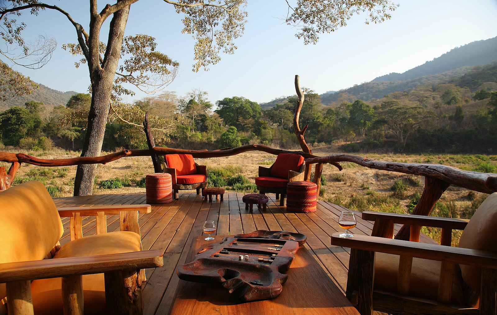 Kitich Camp: Veranda mit Aussicht Kitich Camp: Veranda mit Aussicht