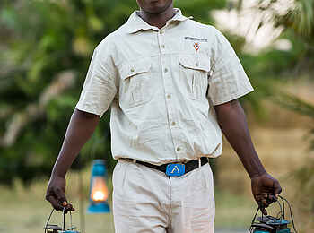 Mukambi Busanga Plains Camp: Vorbereitung auf den Abend Mukambi Busanga Plains Camp: Vorbereitung auf den Abend