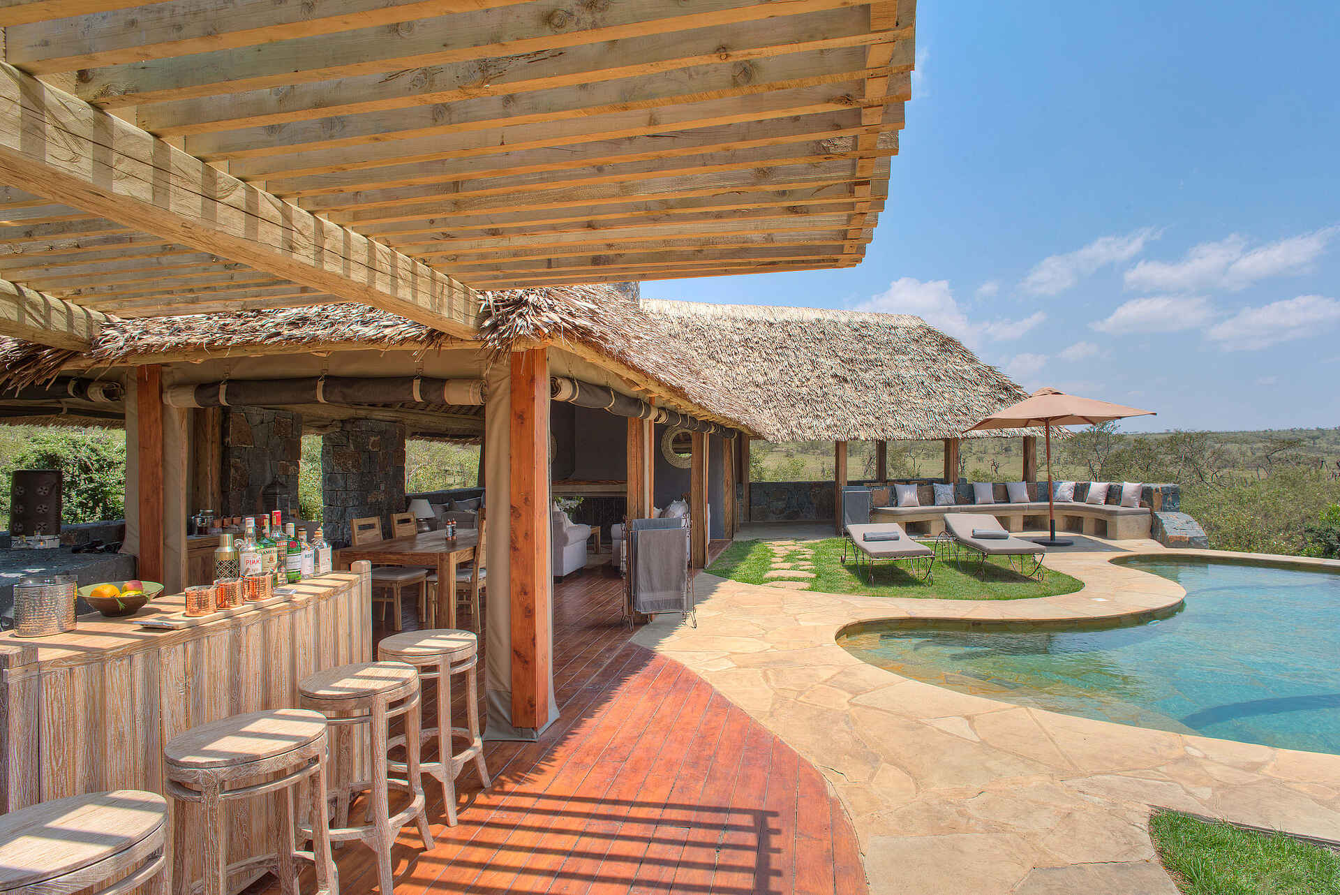 Naboisho Camp: Die Bar