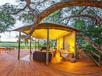 Nambwa Lodge: Lodge-Panorama Nambwa Lodge: Lodge-Panorama