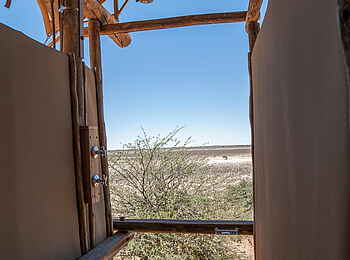 Rooiputs Lodge: Dusche