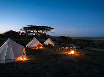 Serian's Serengeti South Camp: Fly Camping