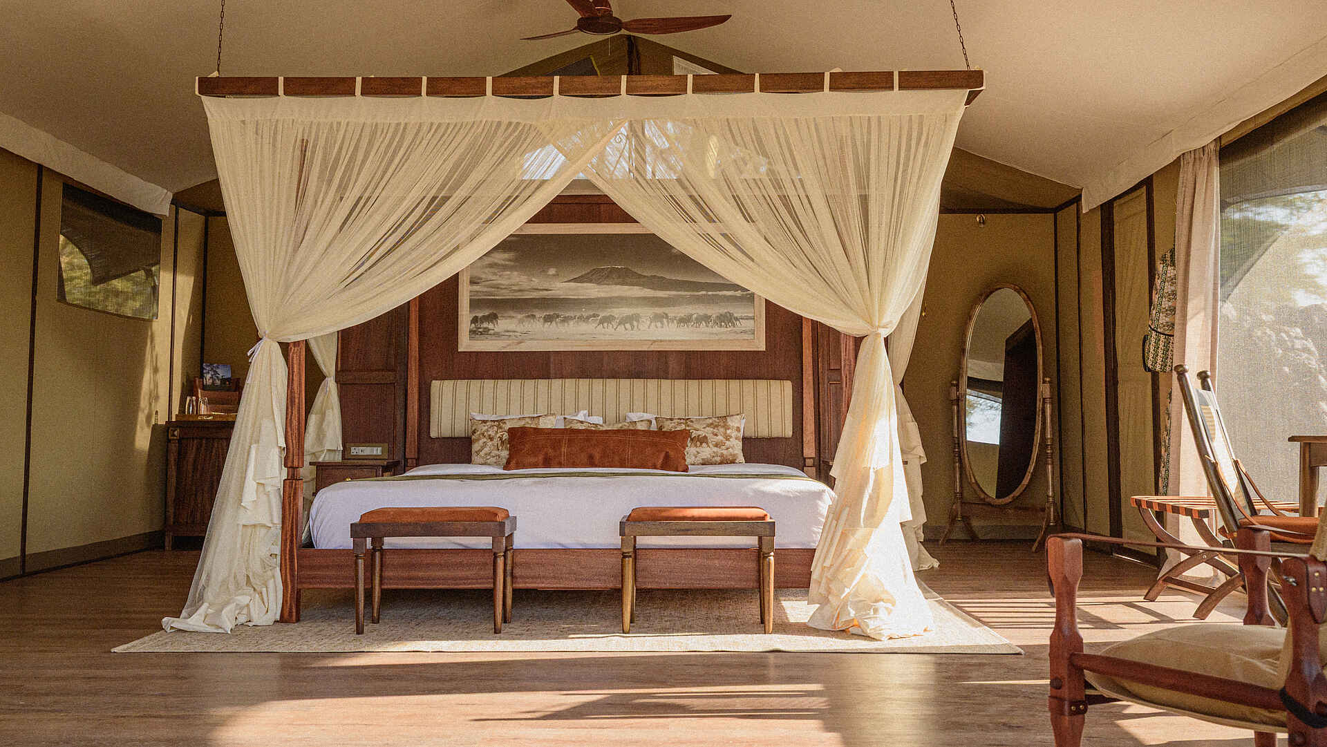 Soroi Amboseli Camp: Schlafbereich Soroi Amboseli Camp: Schlafbereich