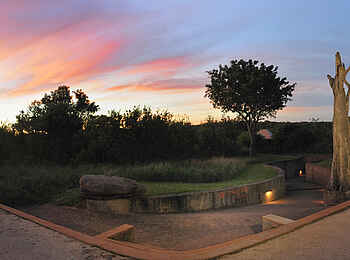 Sabi Sabi Earth Lodge: Eingangsbereich Sabi Sabi Earth Lodge: Eingangsbereich