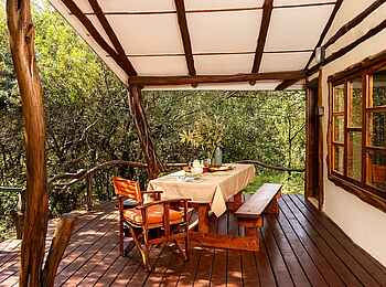 Basecamp Mara Houses: Die Veranda des Dik Dik House Basecamp Mara Houses: Die Veranda des Dik Dik House