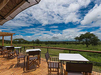 Dunia Camp: Restaurant Terrasse Dunia Camp: Restaurant Terrasse