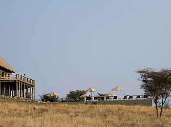 Kubu Kubu Tented Camp: Zentraler Bereich des Camps