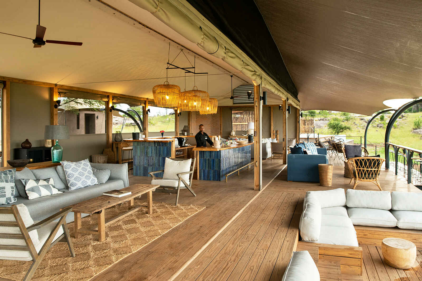 Lemala Nanyukie Lodge: Lounge und Bar Lemala Nanyukie Lodge: Lounge und Bar