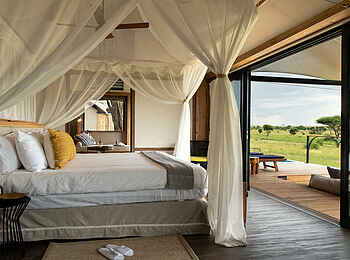 Lemala Nanyukie Lodge: Doppelbett Lemala Nanyukie Lodge: Doppelbett