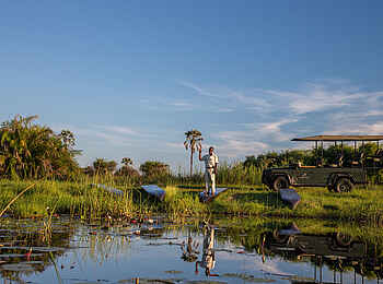 Little Tubu: Mokoro-Hafen Little Tubu: Mokoro-Hafen