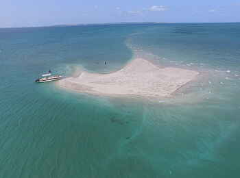 Bahia Mar Boutique Hotel: Einsame Sandbank Bahia Mar Boutique Hotel: Einsame Sandbank