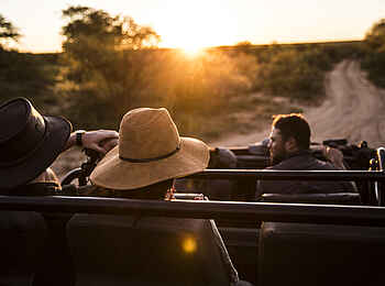 Marataba Safari Lodge: Jeepsafari mit Sonnenuntergang