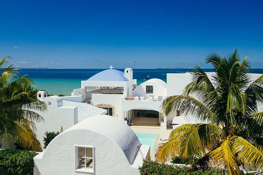 Santorini Mozambique: Einem griechischen Dorf nachempfunden Santorini Mozambique: Einem griechischen Dorf nachempfunden