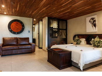 Chobe River Lodge: Schlafbereich Riverview Suite