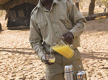 Chobe under Canvas: Tea Time