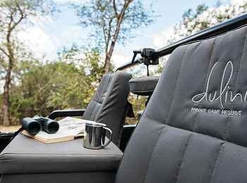 Dulini River Lodge: Geländewagen