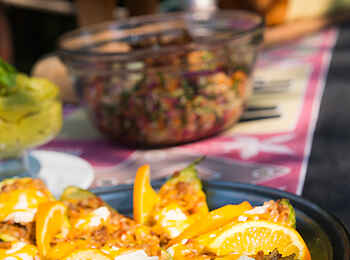 KaingU Safari Lodge: Avocado-Salat