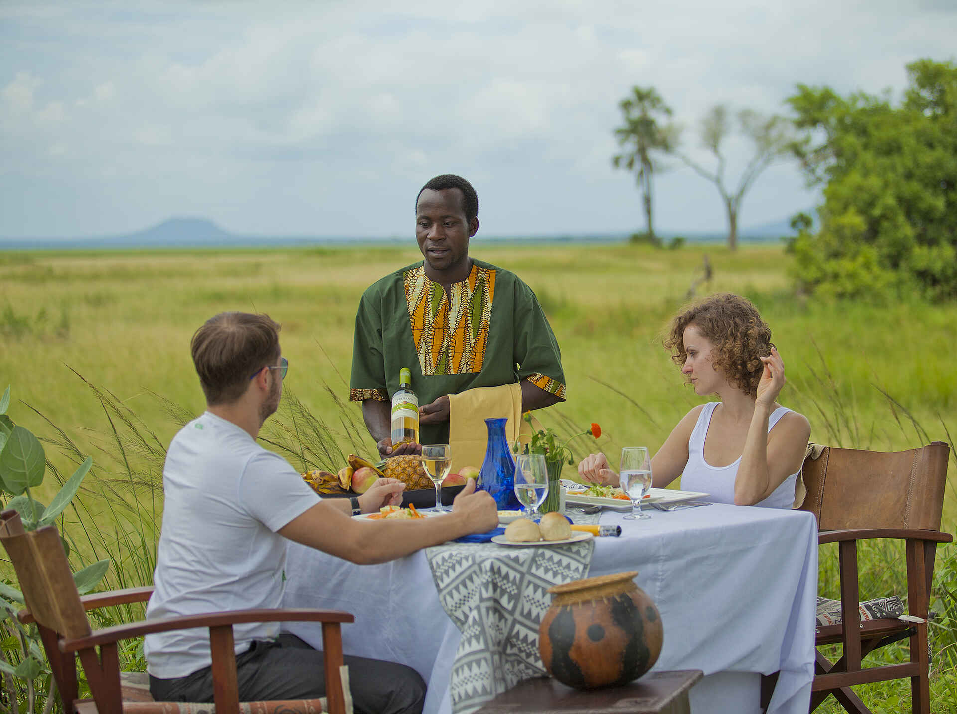 Katavi National Park, Katisunga Ebene, Katuma Bush Lodge, Mbali Mbali Safaris, Busch, Dinner, Openair, Privat, Afrikarma, Afrikarma Safaris, Afrikarma Safaris – Wildnis. Hautnah., afrikarma.de