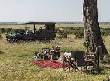 Little Elephant Pepper Camp: Frühstück auf Pirschfahrt